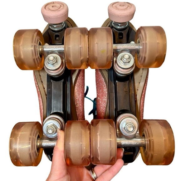 Sure-Grip Stardust Pink Glitter Roller Skates - Picture 11 of 12